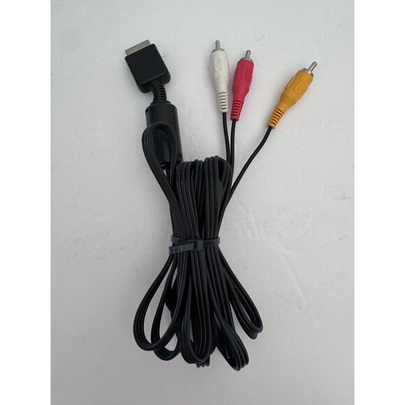 Genuine Authentic Sony RCA AV Audio/Video Cable For PlayStation UNTESTED - Picture 1 of 4
